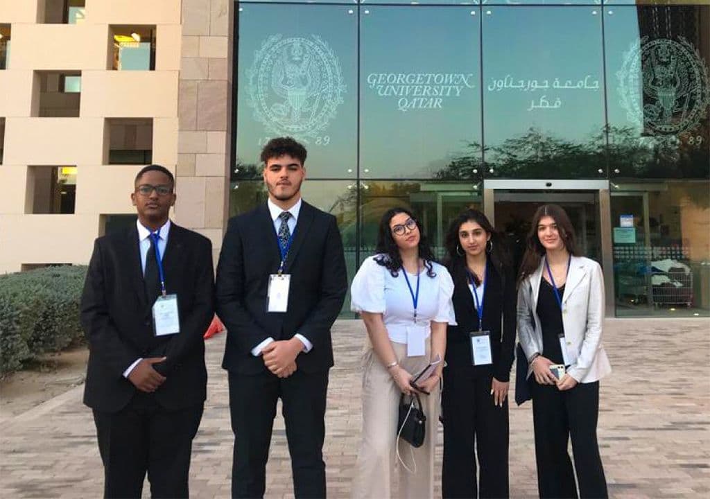 Qatar Foundation students transitioning from school to university